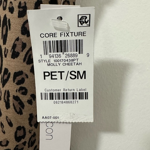 Bar III Cheetah‎ Print Bodycon Midi Dress, Size Petite Small NWT - Picture 8 of 9